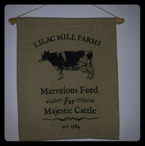 Majestic cattle wall hanging new